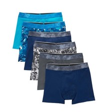 Hanes Boys' Big Performance Tween Boxer Brief X-Temp Mesh 6-Pack S    No Tags