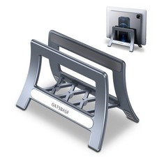 Vertical Laptop Stand Gravity Auto Lock Computer Desk Organizer Fits 17.3 Inch