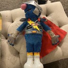 Sesame Street Flying Super Grover 2.0 Hasbro 2011 Talking Plush Working — photo 1