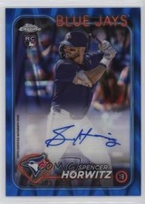 2024 Topps Chrome Update Blue RayWave Refractor /150 Spencer Horwitz Auto 10k8