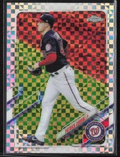 2021 Topps Chrome #32 Patrick Corbin X-Fractor