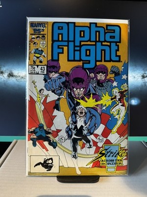 Alpha Flight #43 Vol. 1 (1987 Marvel Comics) 1st App VG+ Comic Book