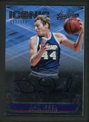 2015-16 DAN ISSEL 062/149 AUTO PANINI ABSOLUTE ICONIC AUTOGRAPHS - Image 1 of 2