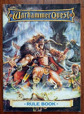 Warhammer Quest Rule Book (book only) 1995 Box Set Games Workshop