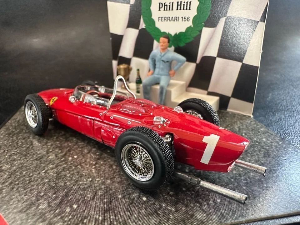 Modellino auto Vitesse 1/43 Ferrari 156 1961 P. Hill campione del mondo - Immagine 4 di 4