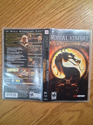 Mortal Kombat: Unchained (2006) PlayStation Portable, PSP (SEE PICS!)