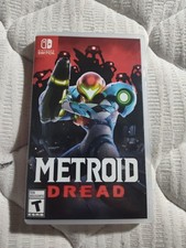 Metroid Dread Nintendo Switch Video Game Cartridge with Original Case