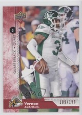 2018 Upper Deck CFL Red 109/150 Vernon Adams Jr #96 0b3