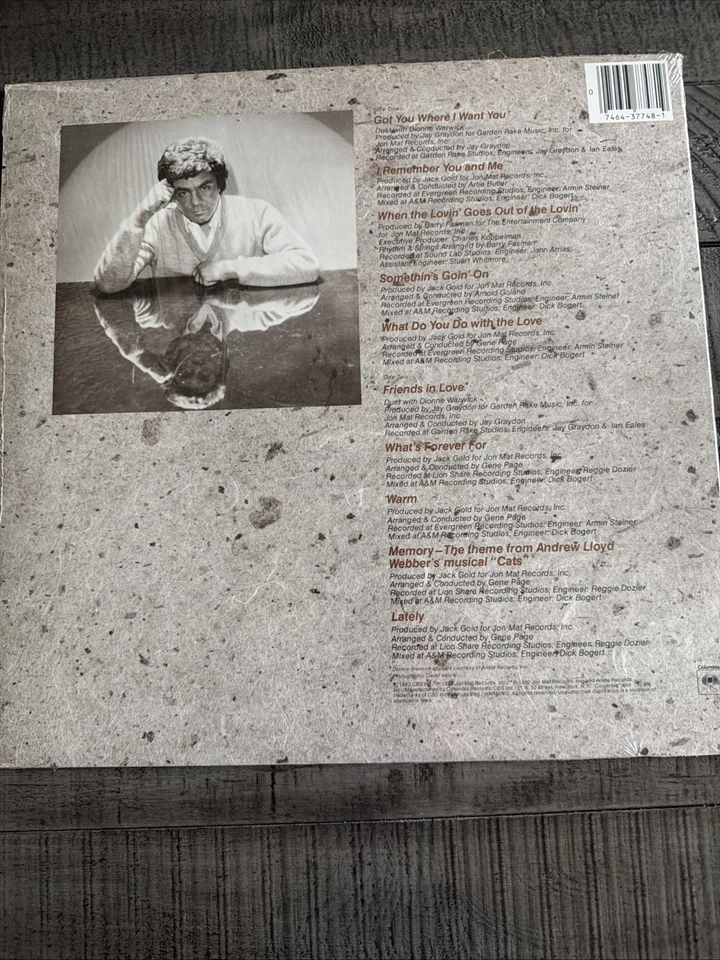 Johnny Mathis Friends In Love 1982 Columbia LP Record Album Vinyl FC37748 Hype - Image 2 of 4