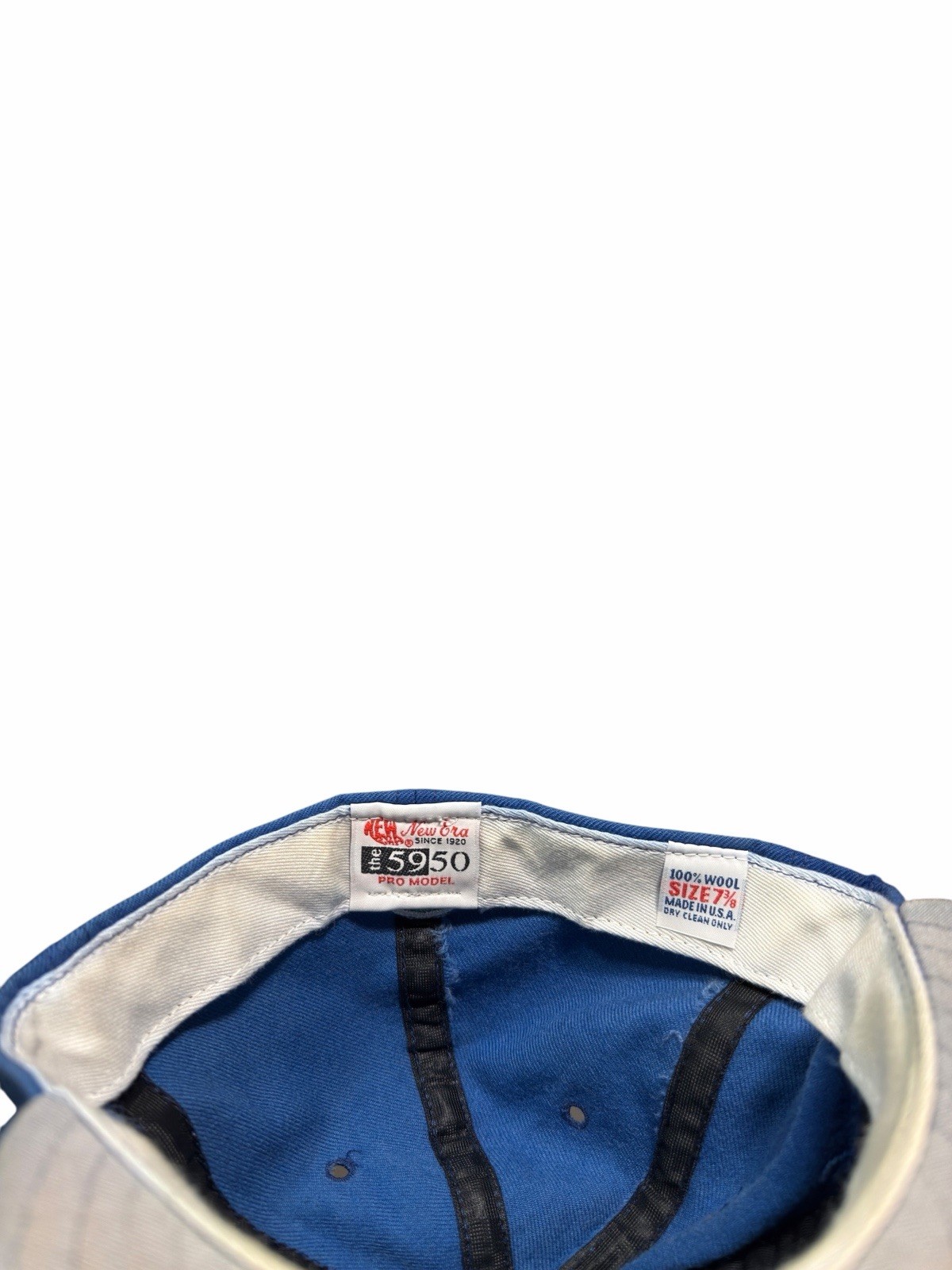 Vintage The Greenbrier Golf Club New Era Fitted Cap - Size 7 3/8 • Rare VTG