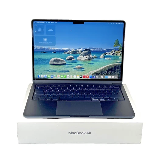 Apple MacBook Air 13-inch M3 2024 8GB RAM 256GB SSD Midnight Blue CYCLE COUNT 11 thumbnail 2