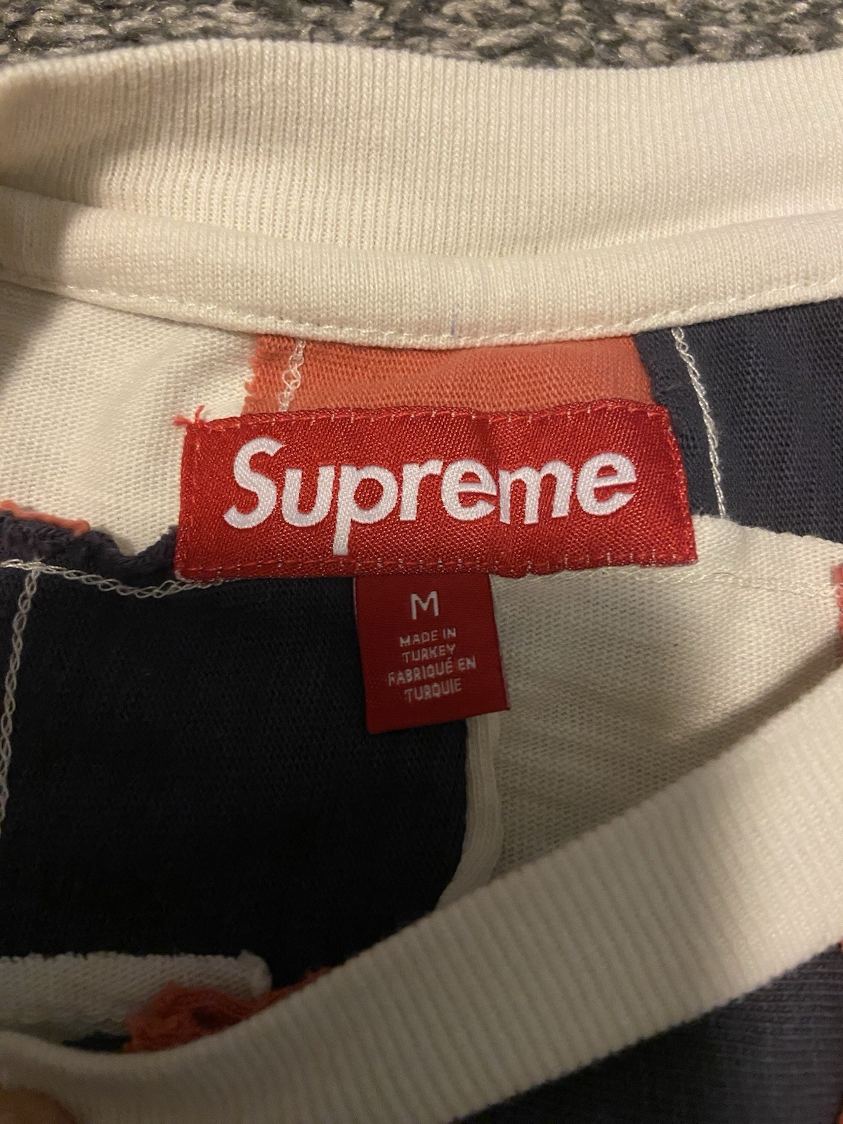 Supreme Patchwork T-Shirt Size Medium - image 7