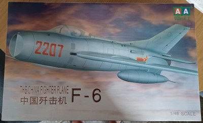 1:48 The China Fighter Plane F-6  AA models extrem selten