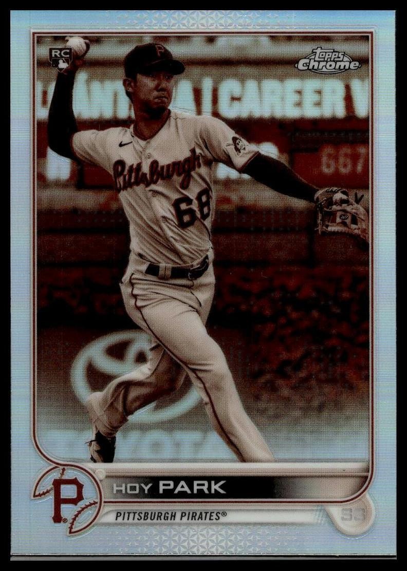 2022 Topps Chrome #32 Hoy Park Sepia Refractor RC