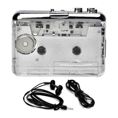 1Set USB Cassette Capture Radio Player Kassettenrecorder Transparent N4Q61584