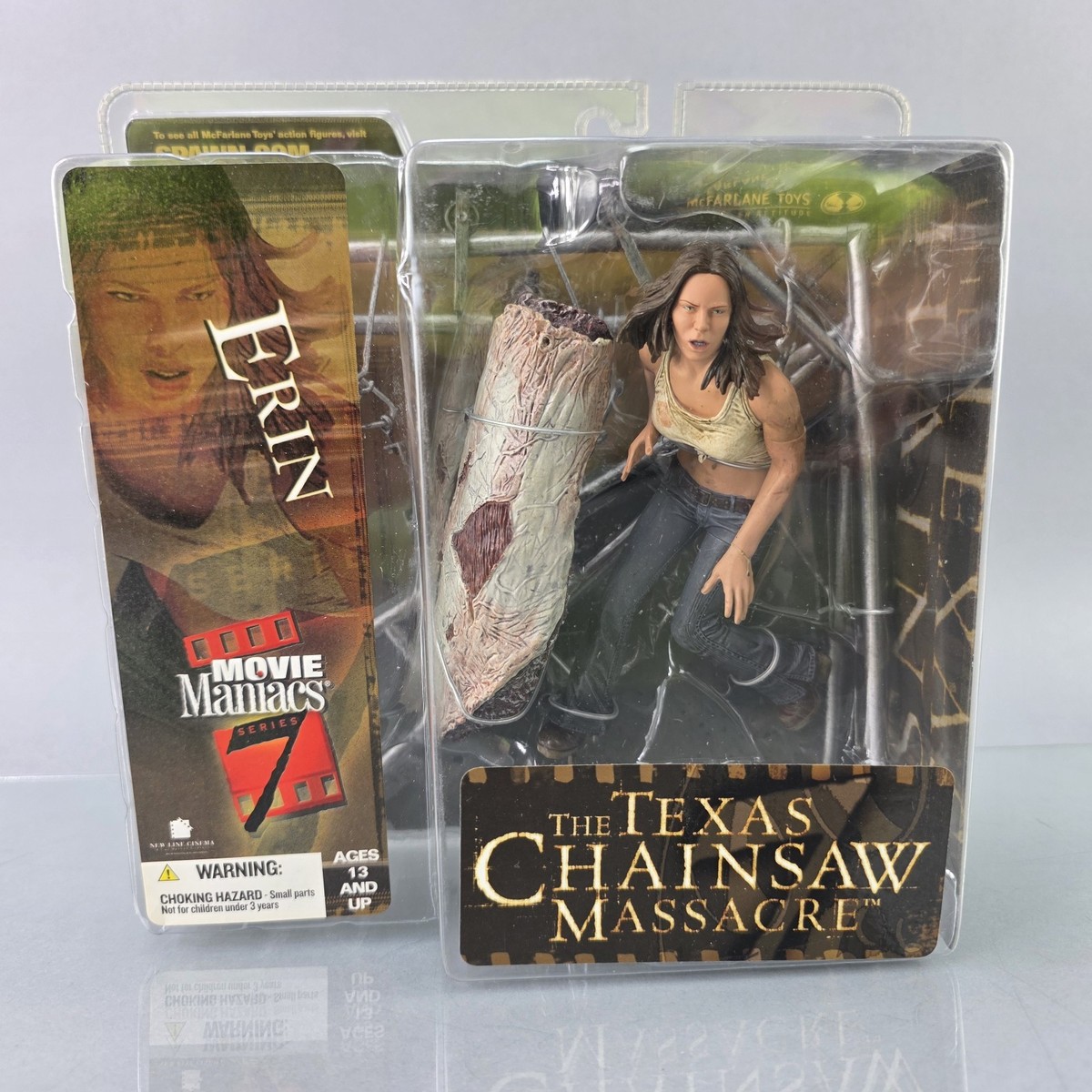 マクファーレントイズ ムービーマニアックス7【テキサスチェーンソー/エリン】 Texas Chainsaw Massacre ERIN Action Figure Movie Maniacs