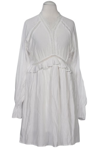 DreiMaster Kleid Damen Dress Damenkleid Gr. XS Weiß #dpf4r58