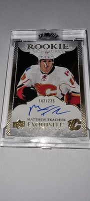 2016-17 Exquisite Collection - Matthew Tkachuk - Rookie Signatures /225