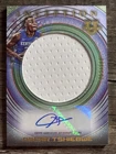 2022-23 Bowman Inception University - Autograph Jumbo Relics Oscar Tshiebwe /199