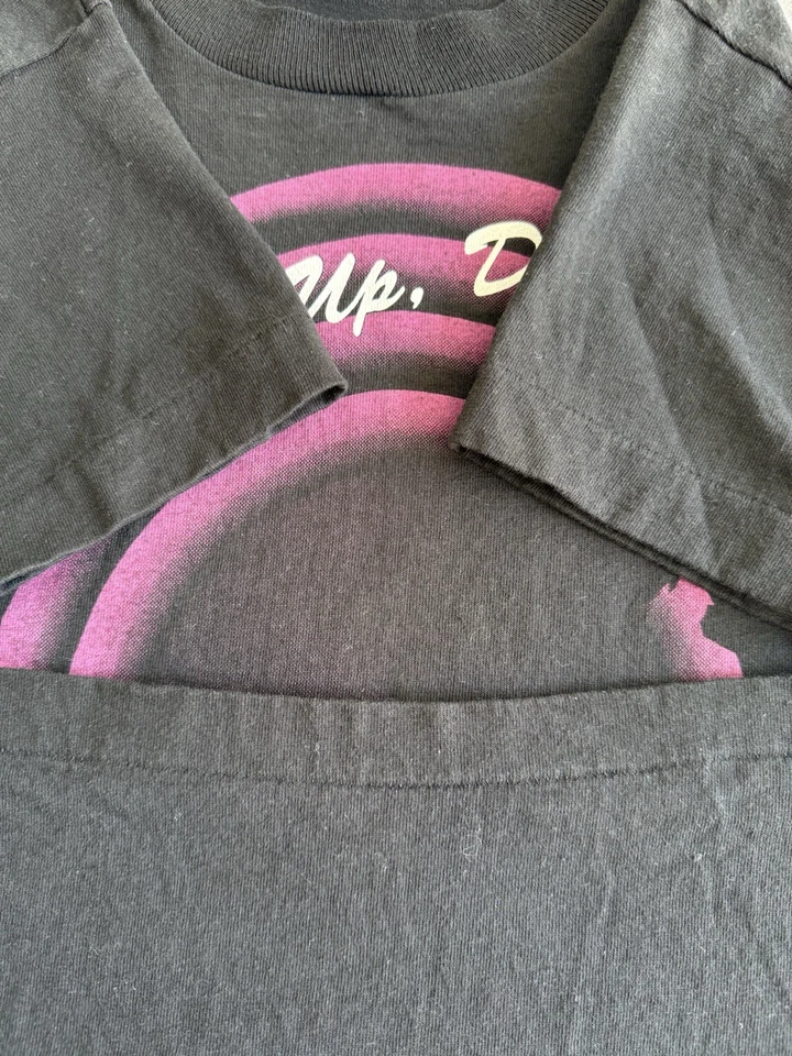 Bugs bunny shadow Shirt Youth XL Extra Large Black Looney Tunes Single Stitch - Image 4 of 4