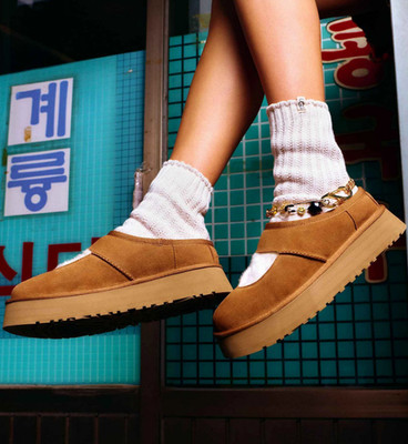 Limited stock WOMEN'S UGG Bea Mary Jane - Chestnut NEW WITH BOX