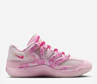Nike KD18 Aunt Pearl Pink White Ivory HV1997-600 Men's Size | eBay