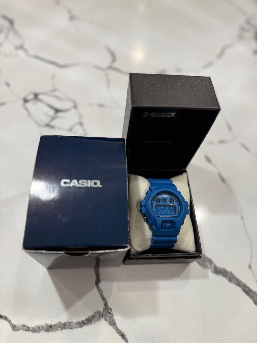 CASIO G-SHOCK DW-6900MM BLUE Crazy Colors smurf dw-6900mm2 mm4