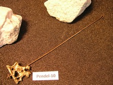 Reiterpendel 24 cm Zaanse Clock Pendulum Schippertje Friesenuhr Haken Öse Nr.10