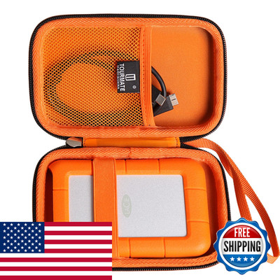 Tourmate Hard Case Compatible For Lacie Rugged Mini 1Tb/ 2Tb/ 4Tb/ 5Tb External