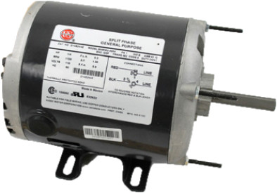 D13B2N4Z Nidec 1/3 hp 1725 RPM 1-Speed 115V; 5.6 in Blower Motor