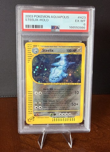 Steelix graded PSA 6 for sale on eBay