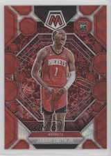 2022-23 Panini Mosaic Rookies Red Wave Mosaic Prizm Jabari Smith Jr #239 0re1