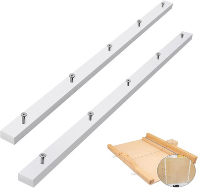 2 Pack Crosscut Sled for Table Saw, Miter Slot Runners, 3/4'' x 3/8'' x 17'' Premiu