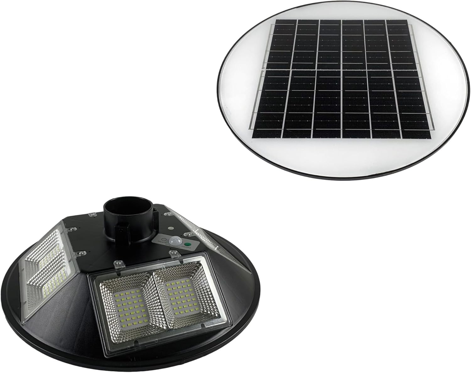 Lampione Solare 200W Luce Fredda IP65 per Giardino con Telecomando