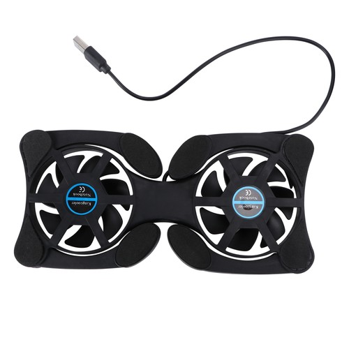 Notebook Cooler Usb Fan Laptop Office Travel Cooling for Computer Pad Stand - 第 1/12 張圖片