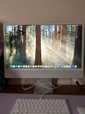 Apple iMac 24" 256GB SSD, M3, 8GB, 8-Core GPU Silver - MQR93LL/A October,...