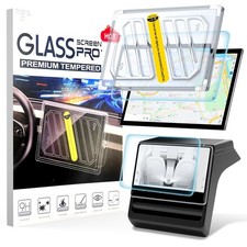 Tempered Glass Screen Protector for Tesla Model 3 2024-2025 Highland Accesso...