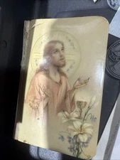 Antique 1925 Key Of Heaven Small Prayer Book Printed In Germany