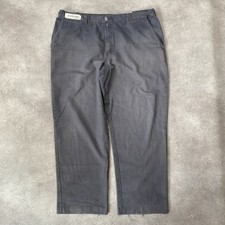 Dickies Carpenter Trousers Mens 40" Workwear Relaxed Fit Pants, Grey