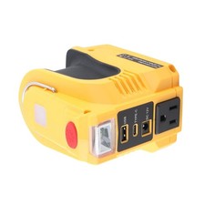 1PCS AC Power Inverter for DeWalt 20V Battery to 110V Outlet USB Type-C Port