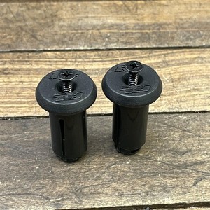 Redline BMX Handlebar Bar End Plugs RL Plastic Expandable Pair Caps Bike