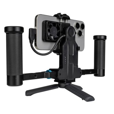 Video Rig for iPhone 15/16/17 Pro Max ProRes 4K Filmmaking Cage External Storage