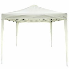 Gartenlaube Aktive Max-Air Weiß 300 x 300 x 250 cm Stoff Stahl