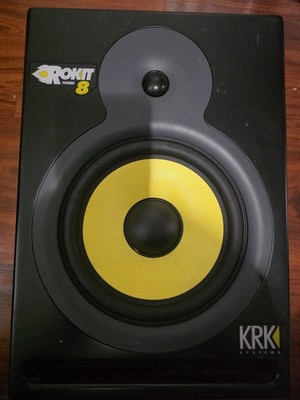 KRK Rokit 8 AS IS FOR PARTS OR REPAIR