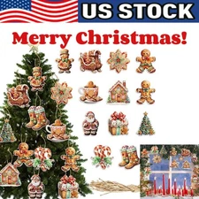12/24 Pc Merry Christmas Grinch Ornaments Tree Hanging Decoration Figure Pendant