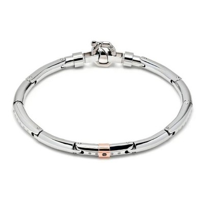BARAKA Men's BR221081ROAC210003 Discovery Collection Gold Diamonds Bracelet