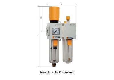 Wartungseinheit 2-teilig Eco-Line, bis 3800 l/min
