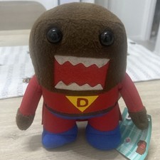 2012 Nanco 9  Super Domo Plush Character Red Suit and Cape New