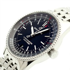 Breitling Navitimer 38 Medium Men's Steel Watch Black Dial Automatic 147575613 12