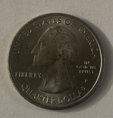 2017 P Quater Dollar Coin Die Chip Error On Y of Liberty See Pics #L6
